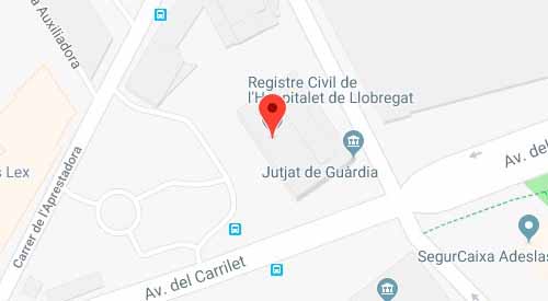 situación del Registro Civil de Hospitalet