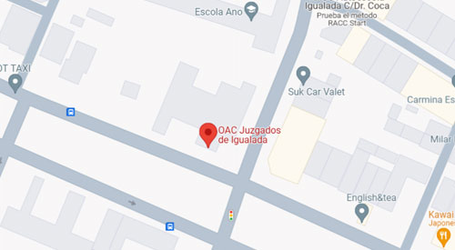 plano Registro Civil Igualada